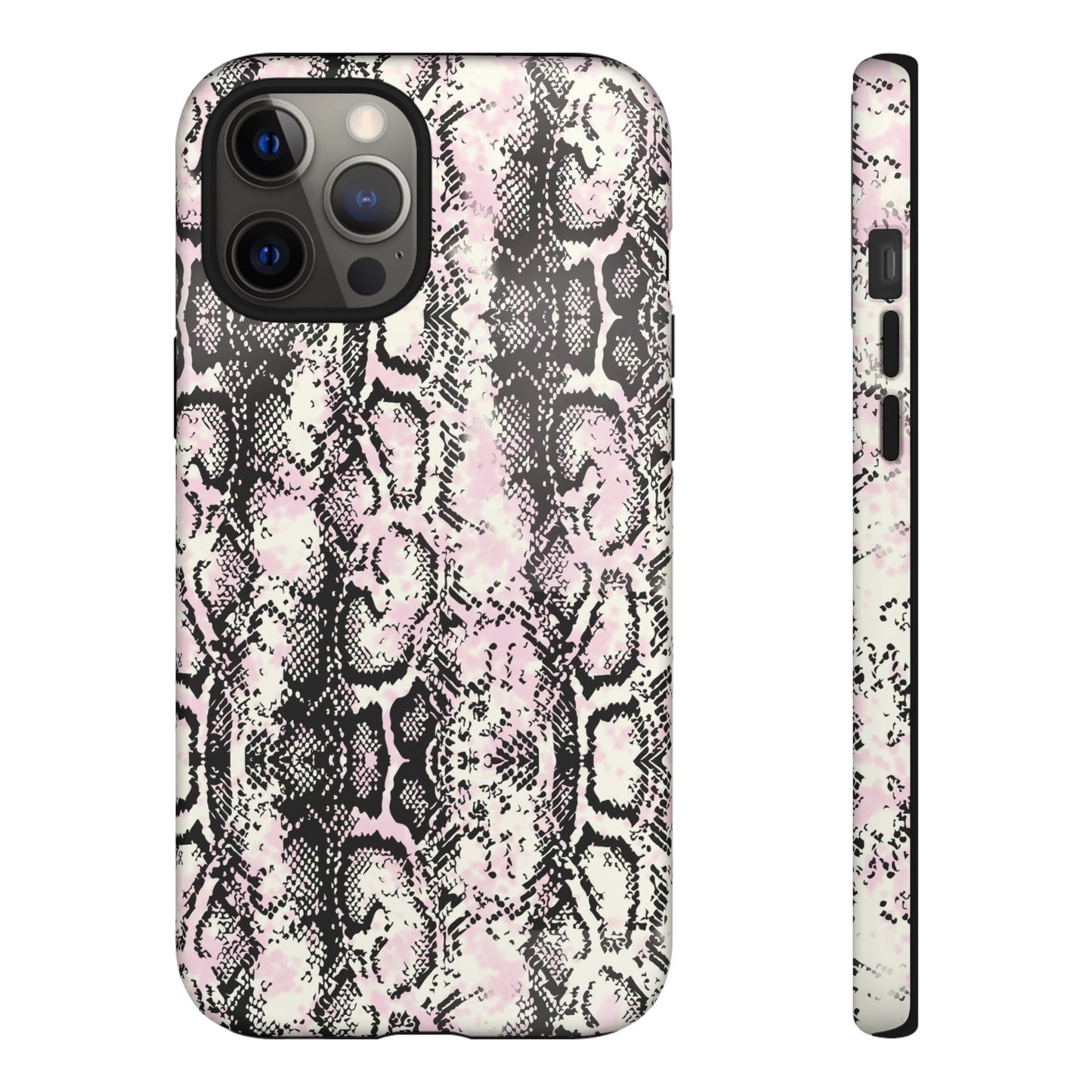 Stylish Snake Print Phone Case - Tough Protection for Trendsetters