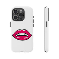Vampire Mouth Phone Case - Tough Cases for Halloween, Gift for Spooky Lovers, Quirky Phone Accessories, Fun Tech Gear