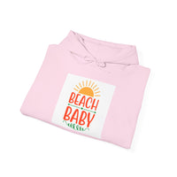 Beach Baby Hooded Sweatshirt | Summer Vibes, Beach Lover Gift, Unisex Casual Wear, Cozy Hoodie, Fun Beachwear