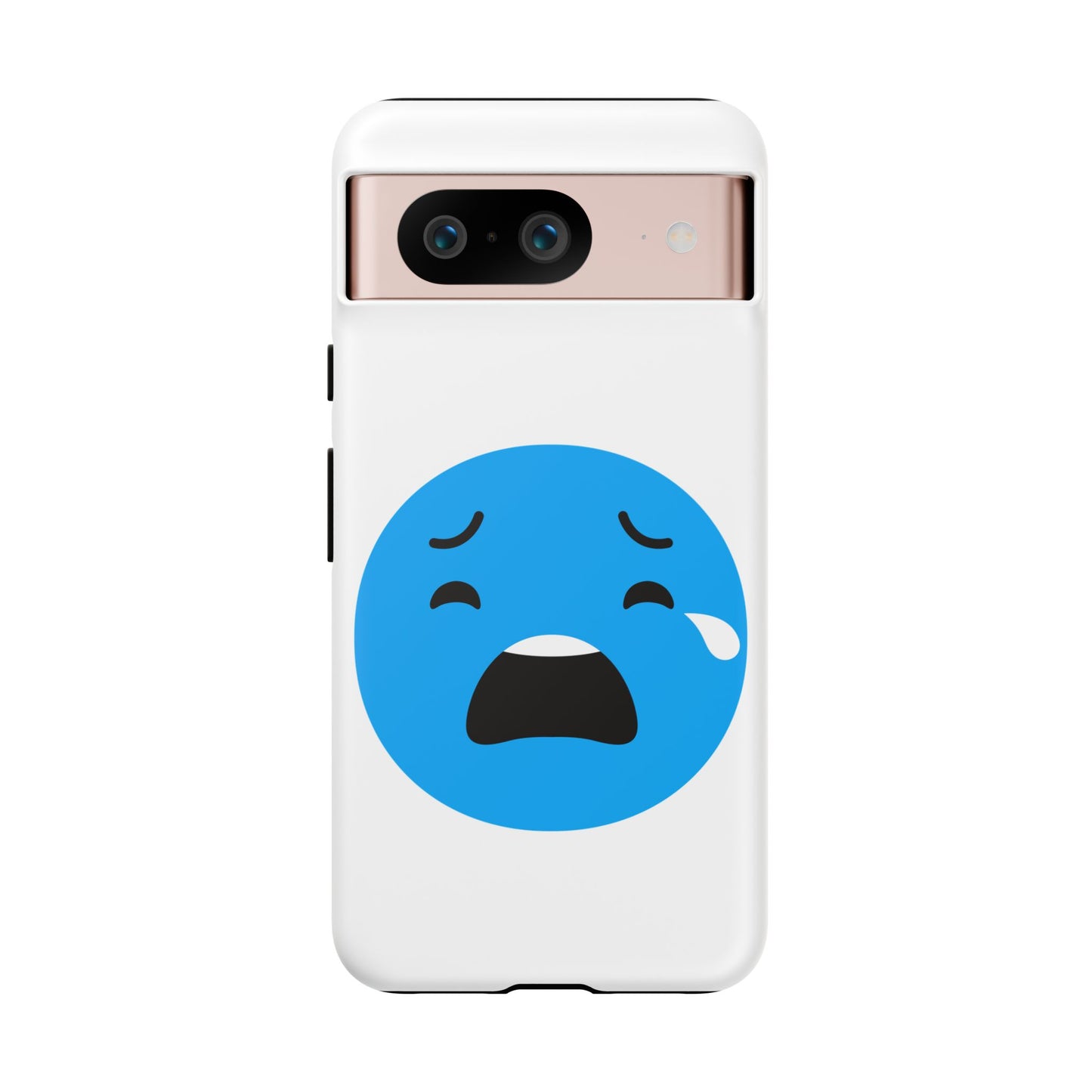 Funny Sad Face Phone Case - Tough and Stylish