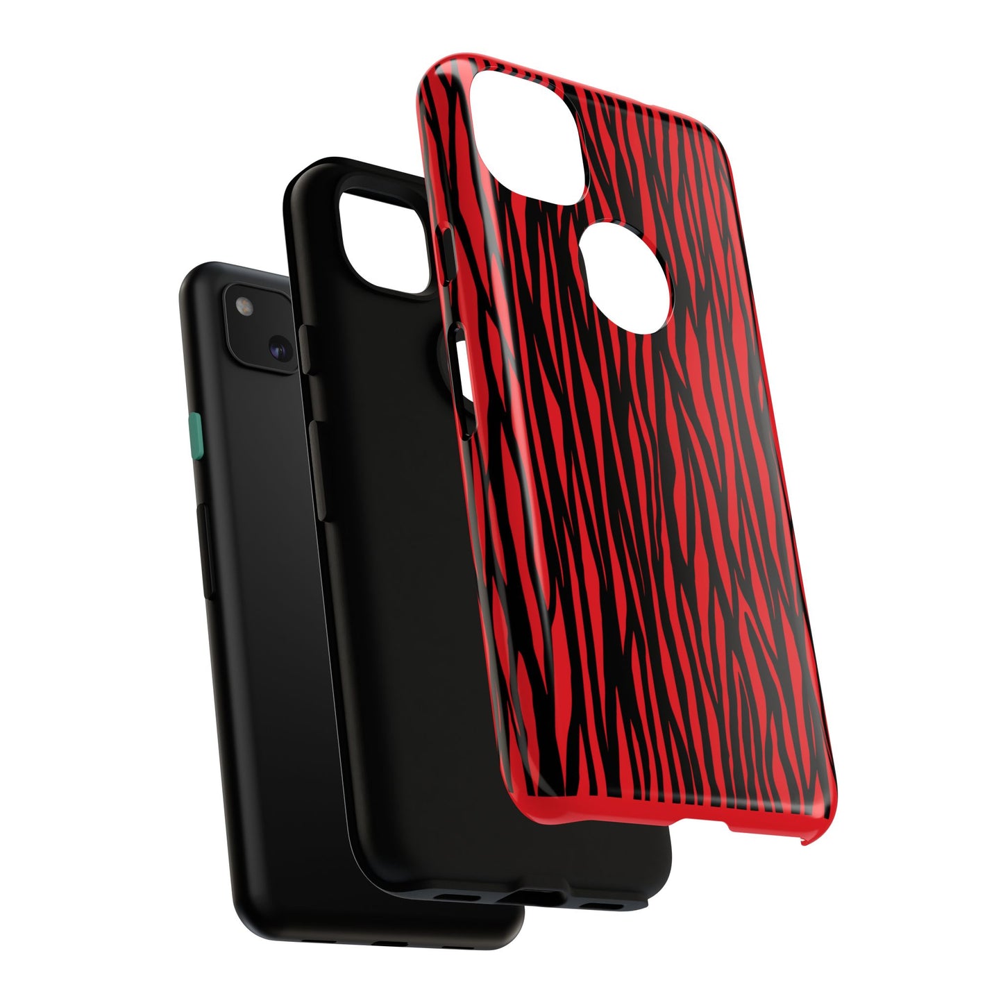 Bold Zebra Print Phone Case - Tough Protection for Trendsetters