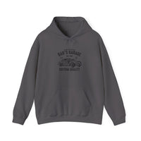 Vintage Dad's Garage Hoodie - Unisex Heavy Blend Sweatshirt