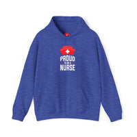 Nurse Life Hoodie - Unisex Heavy Blend™ Sweatshirt with Red Cross Design