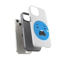 Funny Sad Face Phone Case - Tough and Stylish