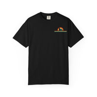 Unisex Cat & Dog Sunset Graphic T-Shirt - Casual Animal Lover Tee