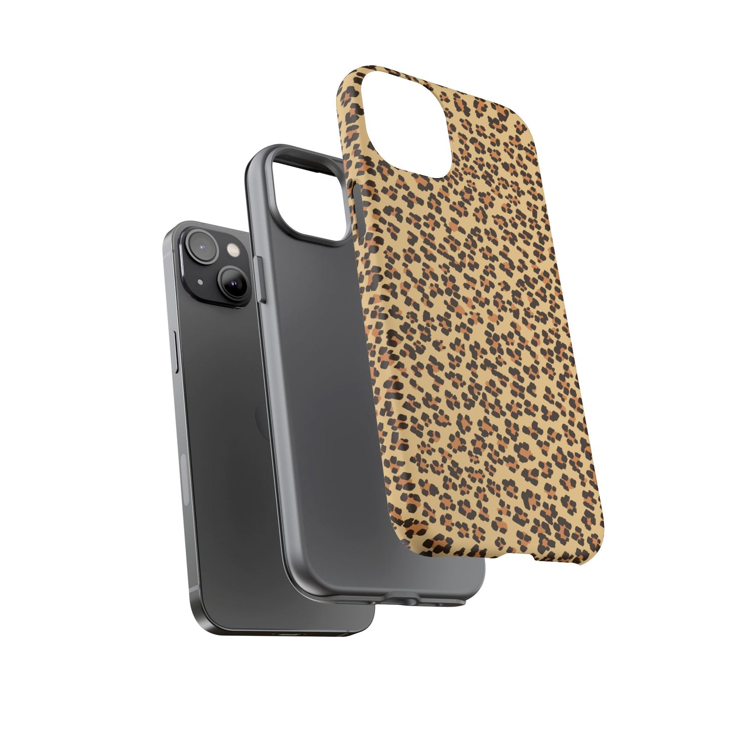 Wild Leopard Print Phone Case - Stylish & Durable Protection