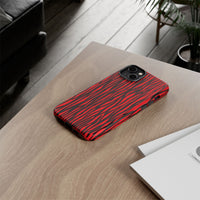 Bold Zebra Print Phone Case - Tough Protection for Trendsetters