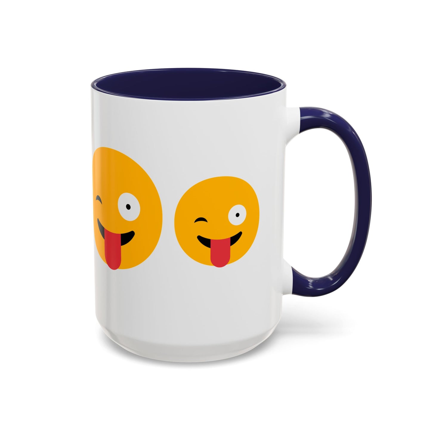 Playful Emoji Coffee Mug | Fun Yellow Faces 11oz & 15oz