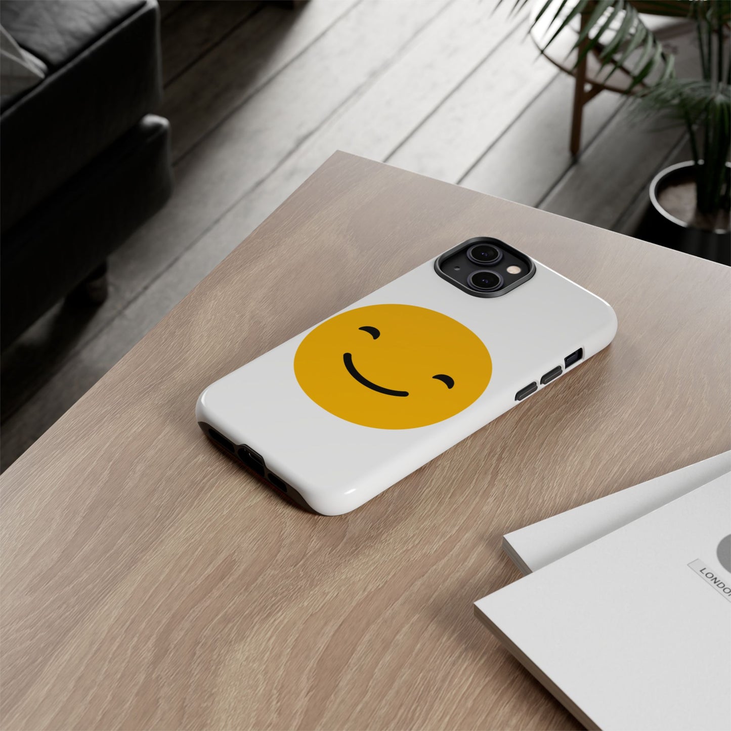 Happy Face Phone Case - Tough and Stylish Protection