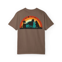 Rainbow Animal Scene Unisex T-Shirt - Nature Lover's Gift