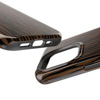 Stylish Magnetic Tough Phone Case - Bold Striped Design