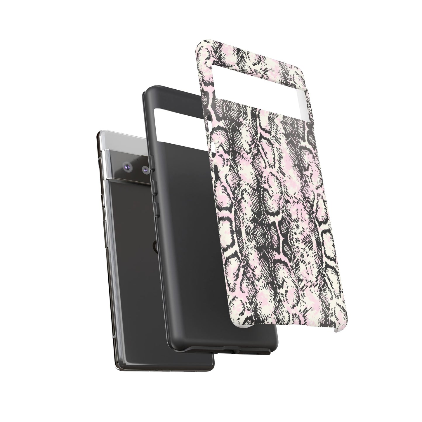 Stylish Snake Print Phone Case - Tough Protection for Trendsetters