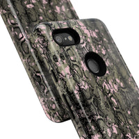 Stylish Snake Print Phone Case for Tough Protection