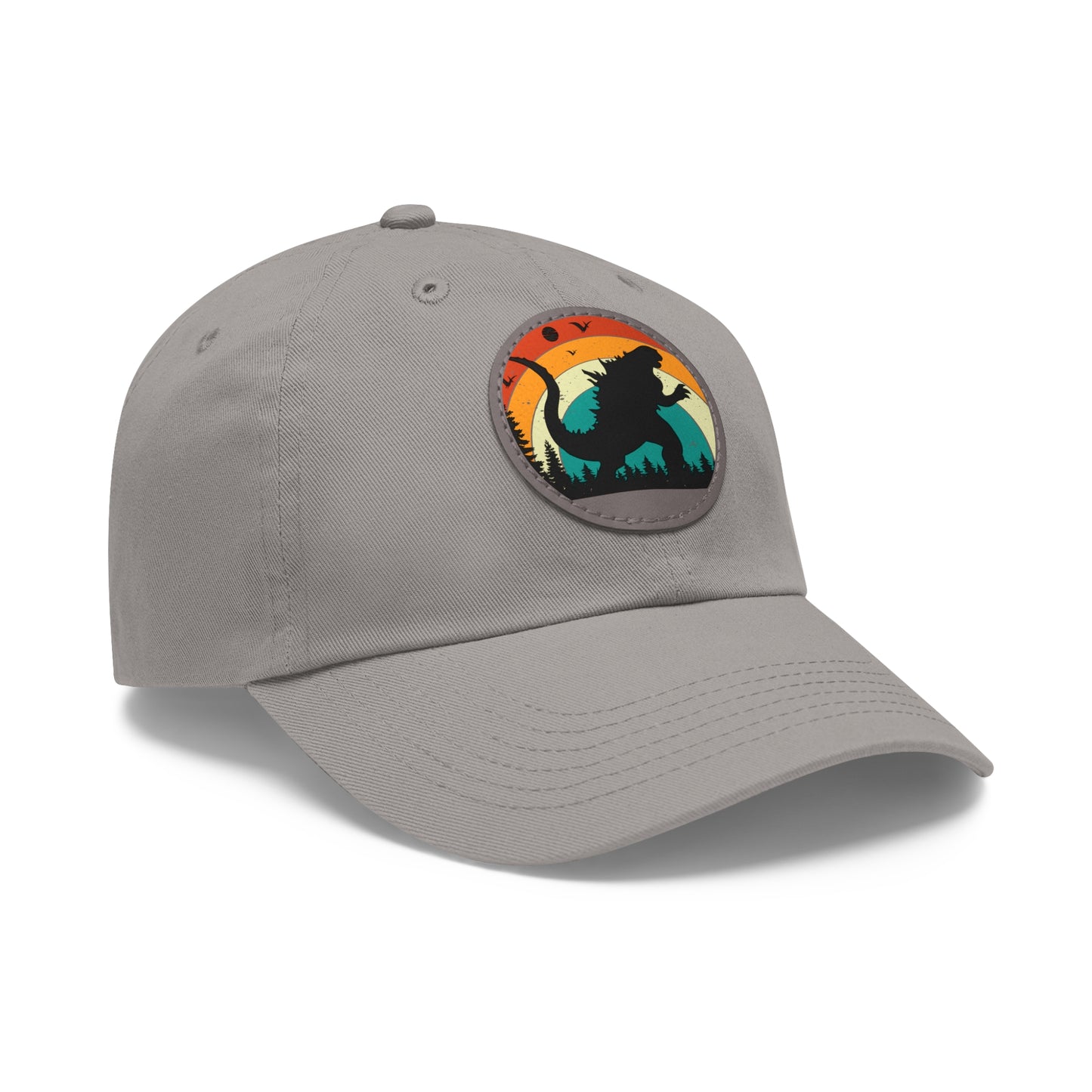 Adventure Dad Hat with Leather Patch – Perfect for Outdoor Enthusiasts