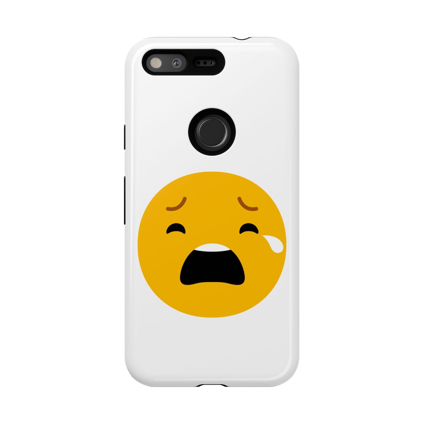 Emotional Tough Case – Sad Emoji Phone Case for Supportive Gifts