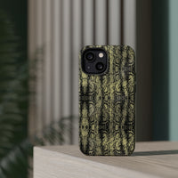 Stylish Snake Skin Magnetic Tough Case - Durable Protection for Your Phone