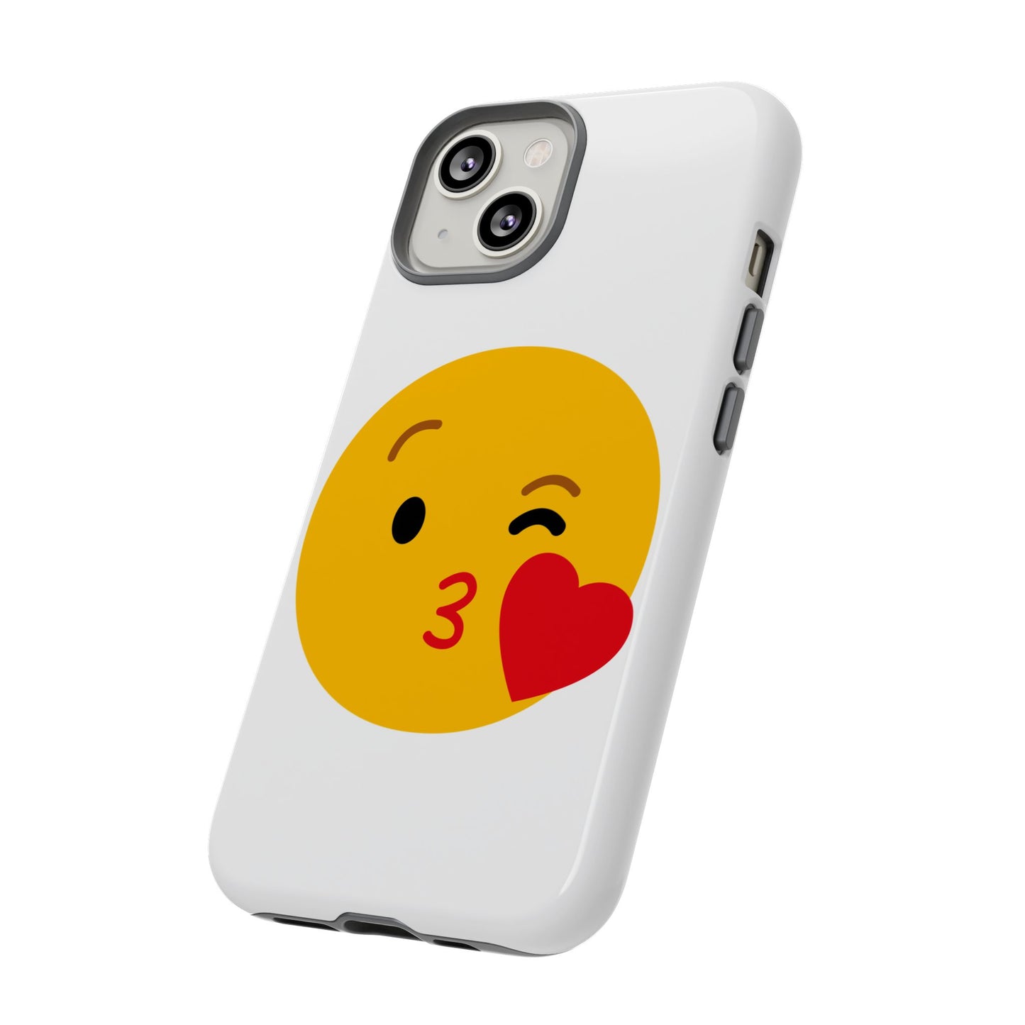 Cute Emoji Phone Case - Kissy Face Design for Stylish Protection