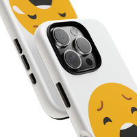 Emotional Tough Case – Sad Emoji Phone Case for Supportive Gifts