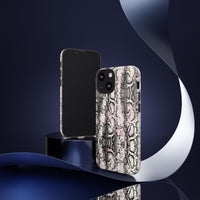 Stylish Snake Print Phone Case - Tough Protection for Trendsetters