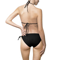 Stylish Black Bikini Swimsuit - Perfect for Beach Days and Summer Fun