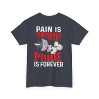 Temporary Pride Unisex Cotton Tee, Fitness Shirt, Apparel, Workout Top,  Gift, Celebration Tee