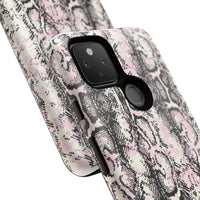 Stylish Snake Print Phone Case – Trendy Design, Tough Protection  Make a bold fashion statement while keeping your phone safe with this sleek and durable snake print case.