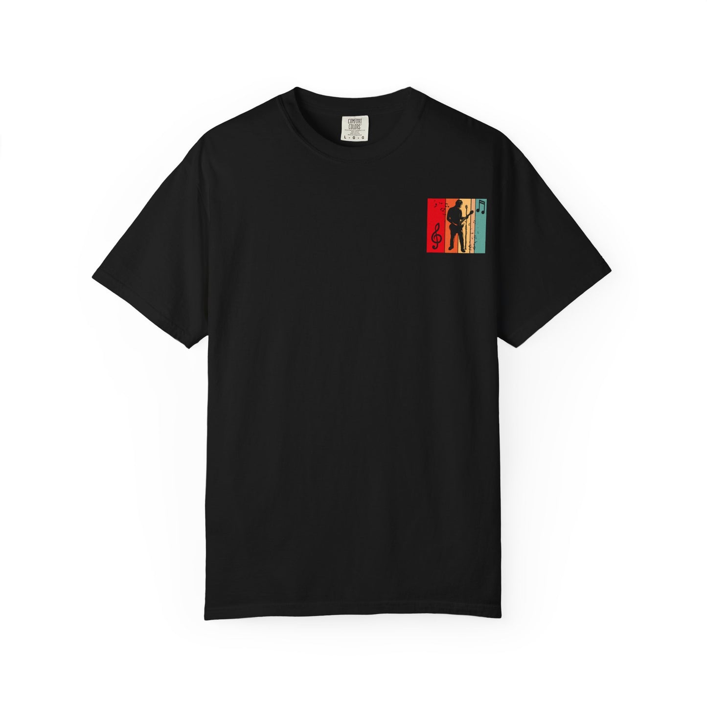 Music Lover T-Shirt, Retro Band Tee, Unisex Music T-Shirt, Guitarist Gift, Music Festival Shirt, Casual Concert Attire