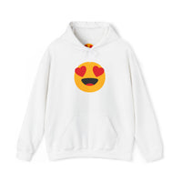Heart Eyes Emoji Hoodie - Unisex Heavy Blend™ Sweatshirt