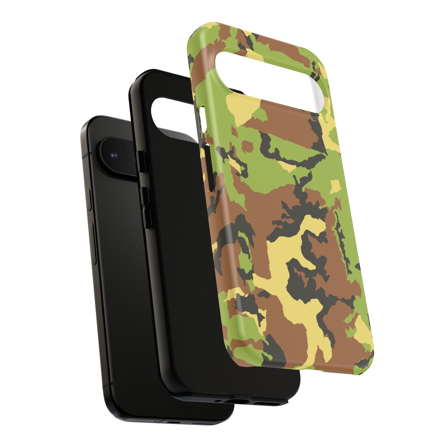 Camo Tough Phone Case - Durable Military Style Cover for Adventure Lovers