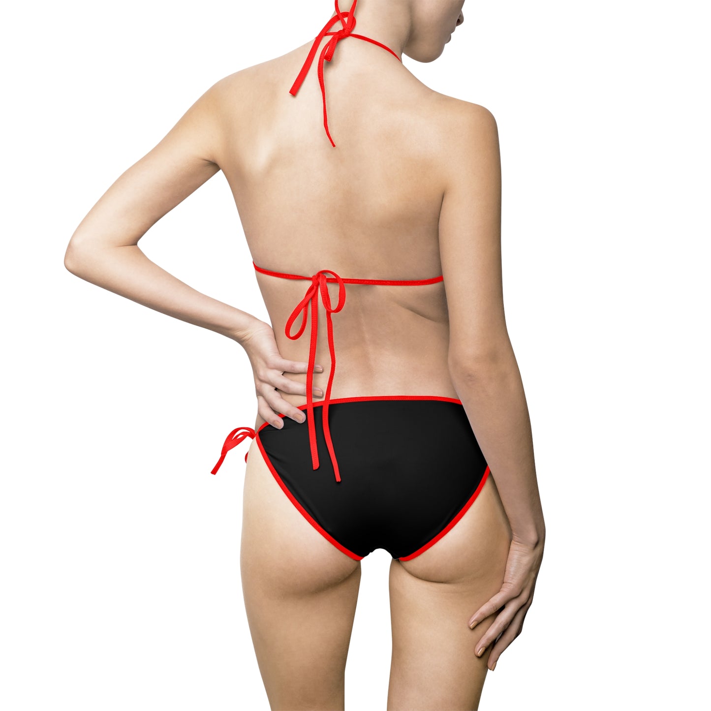Stylish Black Bikini Swimsuit - Perfect for Beach Days and Summer Fun