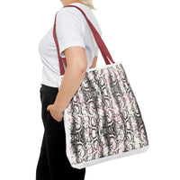 Elegant Python Print Tote Bag - Stylish and Trendy Carryall for Everyday Use