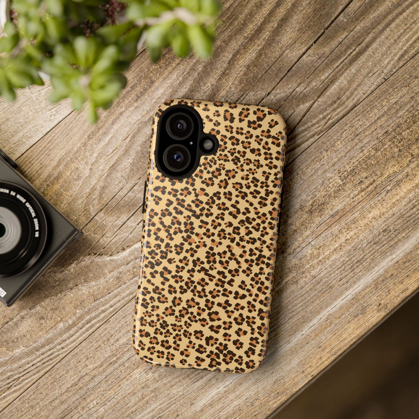Wild Leopard Print Phone Case - Stylish & Durable Protection
