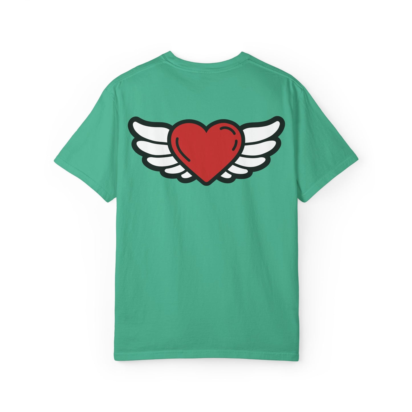 Vintage Winged Heart Unisex T-Shirt - Casual Love Tees