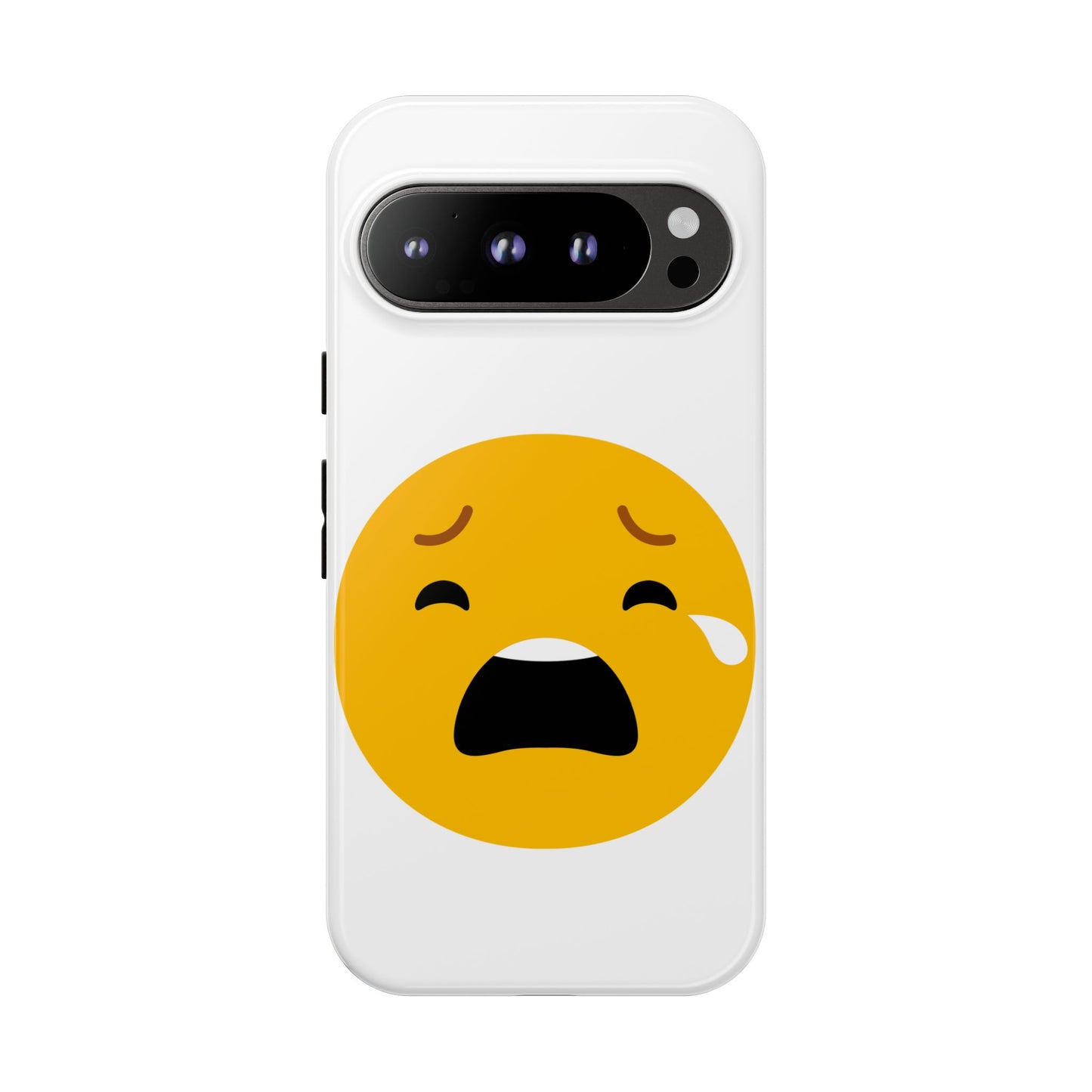 Emotional Tough Case – Sad Emoji Phone Case for Supportive Gifts