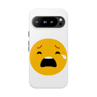 Emotional Tough Case – Sad Emoji Phone Case for Supportive Gifts