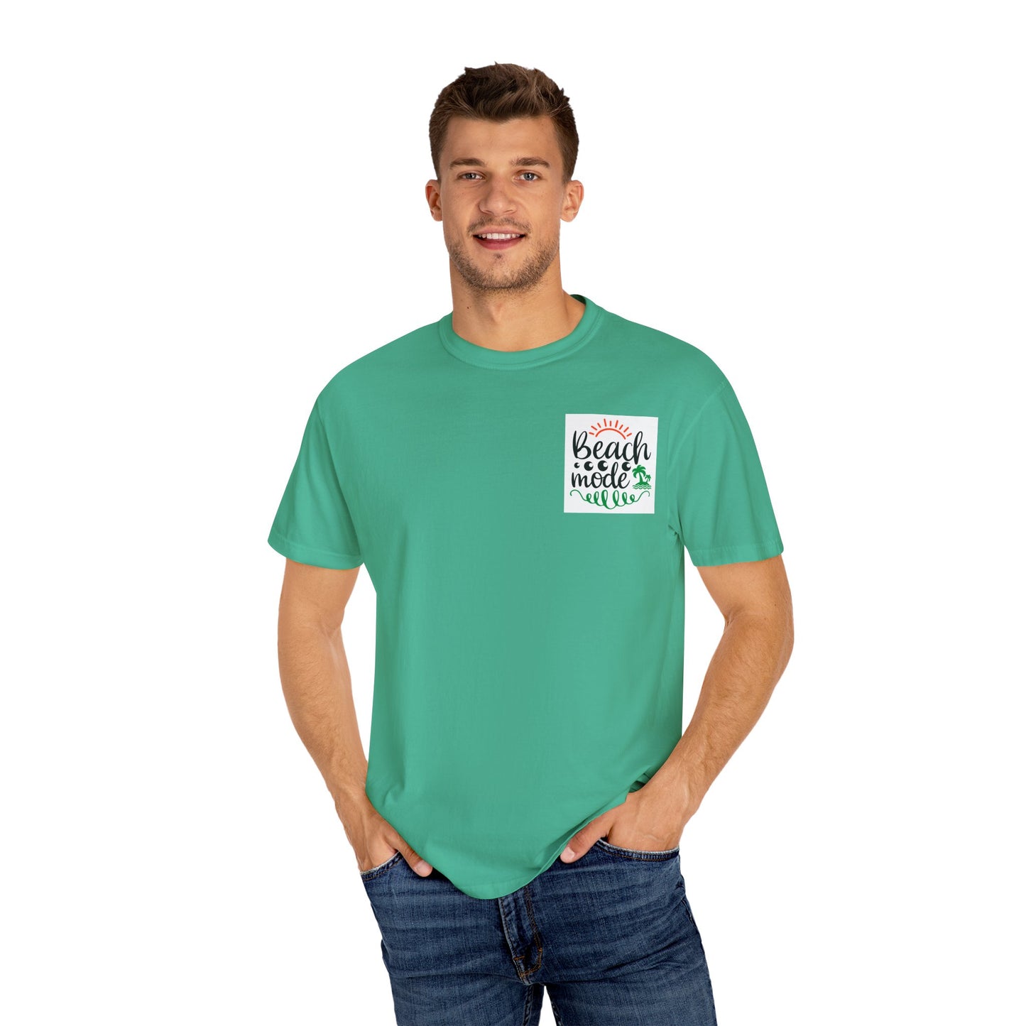 Beach Mode Unisex T-Shirt, Summer Vibes Tee, Vacation Outfit, Beachwear, Gift for Him/Her, Casual Wear