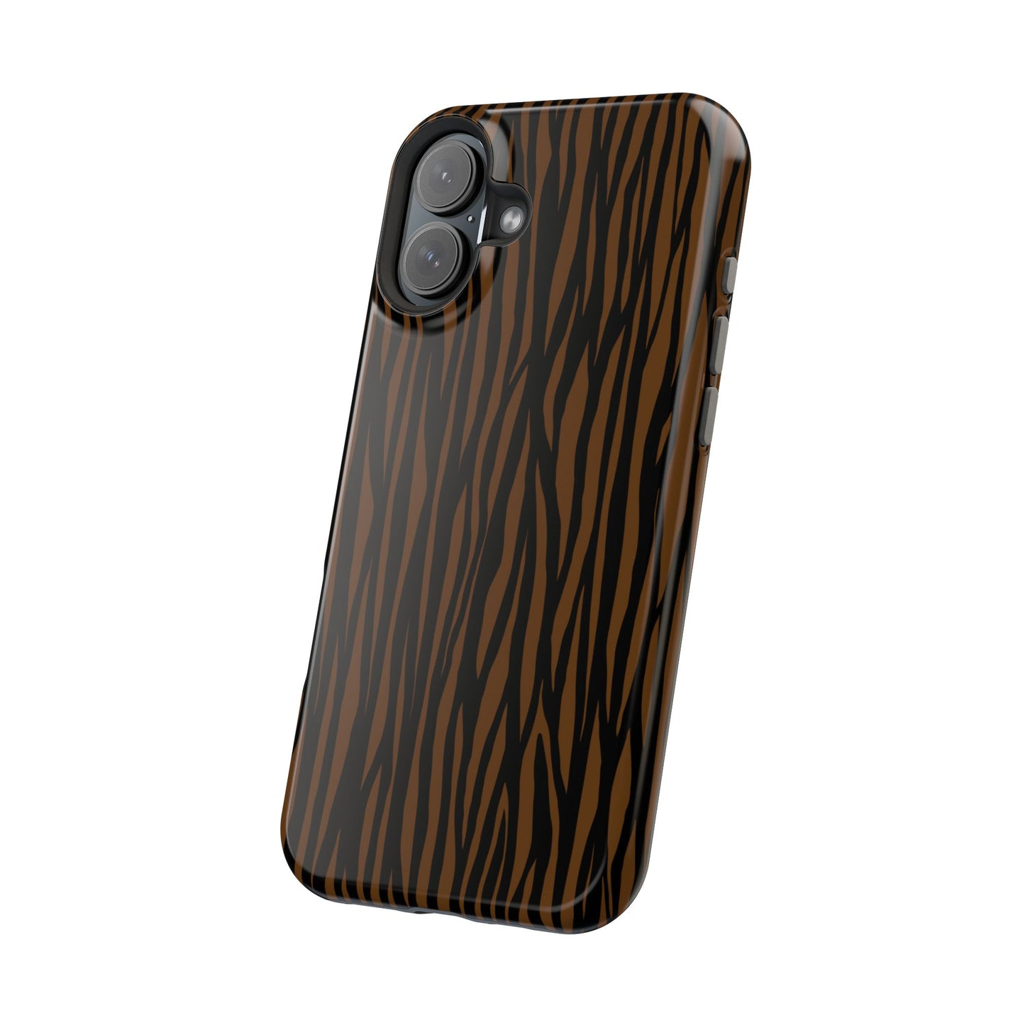 Stylish Magnetic Tough Phone Case - Bold Striped Design