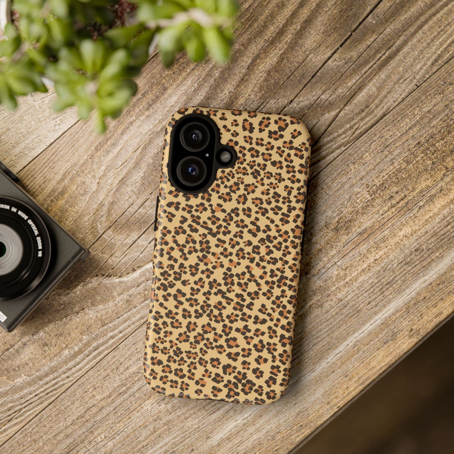 Wild Leopard Print Phone Case - Stylish & Durable Protection