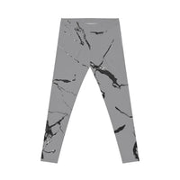 Stylish Marble Print Leggings | Trendy Yoga Pants, Everyday Wear, Fashion Leggings, Gift for Her, Casual Athleisure