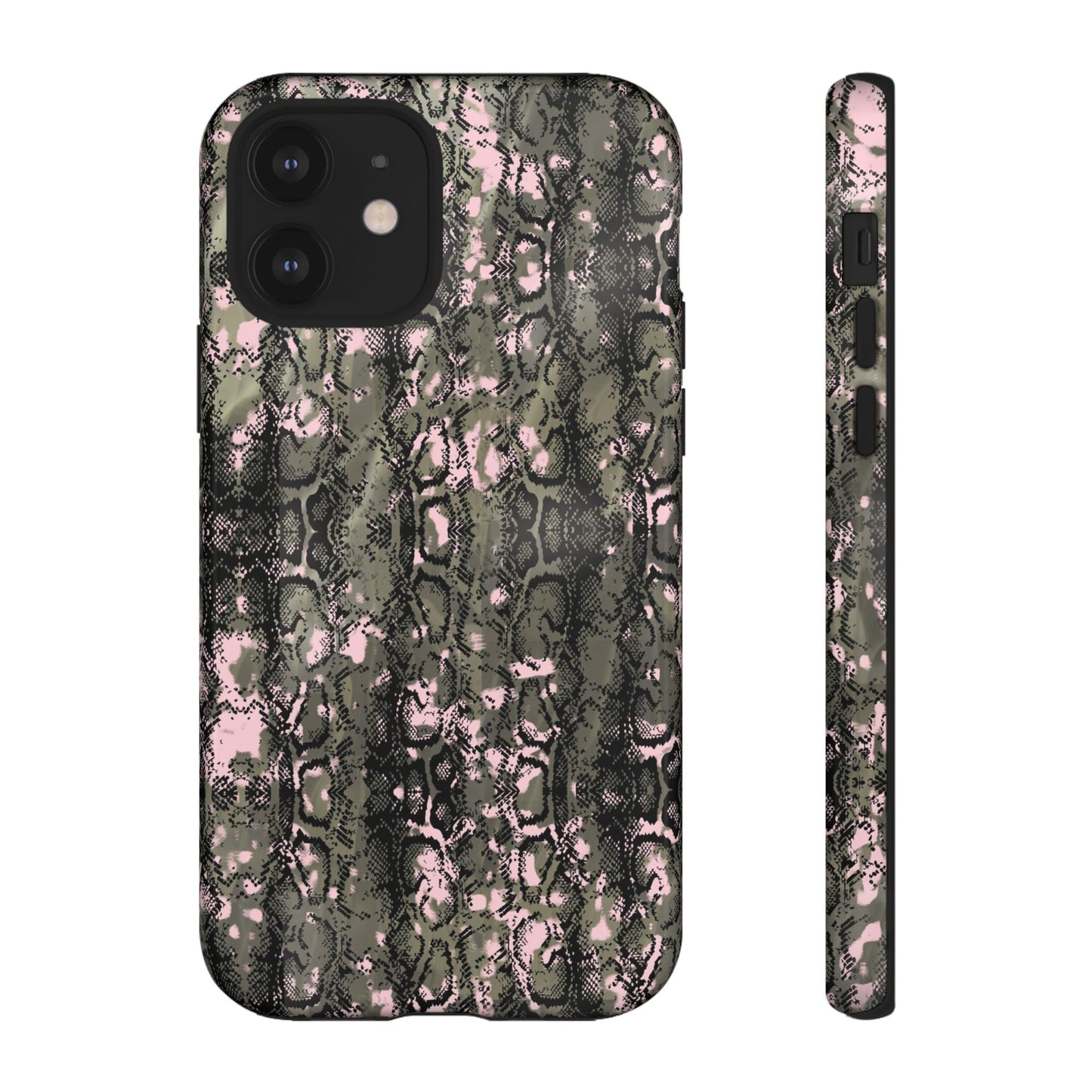Stylish Snake Print Phone Case for Tough Protection