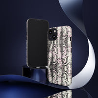 Stylish Snake Print Phone Case – Trendy Design, Tough Protection  Make a bold fashion statement while keeping your phone safe with this sleek and durable snake print case.