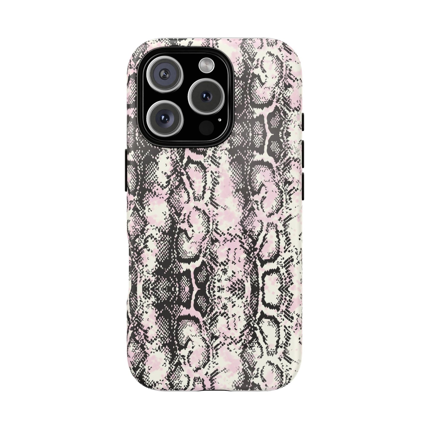 Stylish Snake Print Phone Case – Trendy Design, Tough Protection  Make a bold fashion statement while keeping your phone safe with this sleek and durable snake print case.