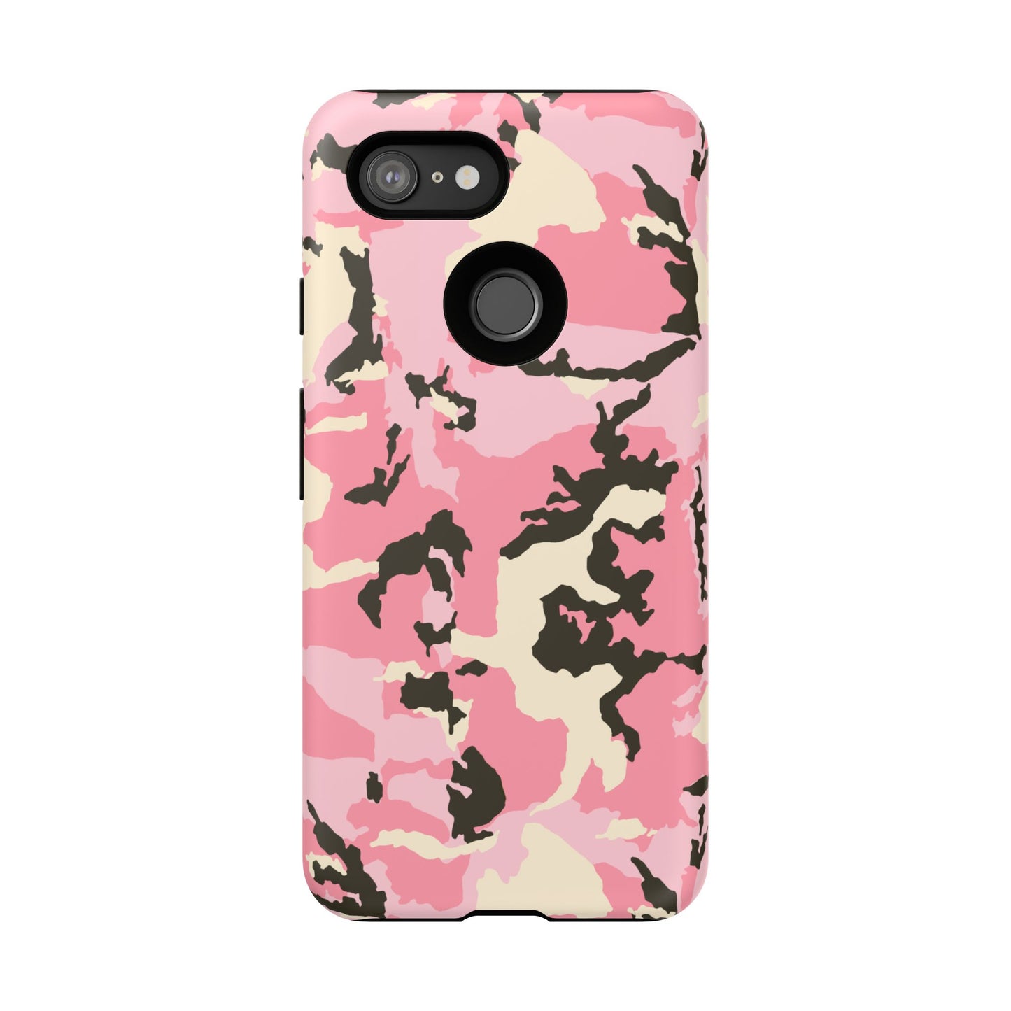 Stylish Pink Camouflage Phone Case – Tough Cases for Trendsetters