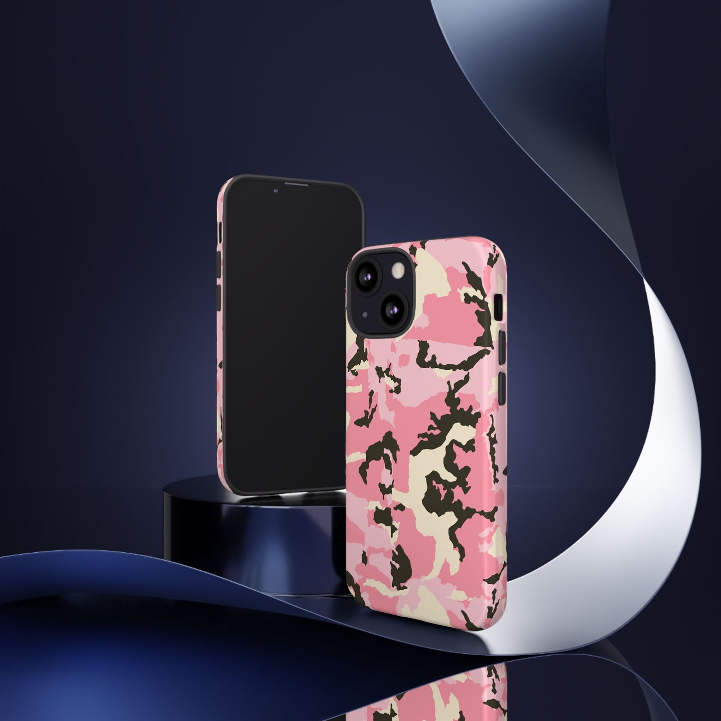 Stylish Pink Camouflage Phone Case – Tough Cases for Trendsetters