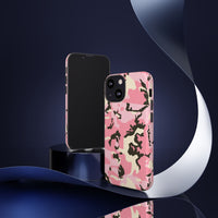 Stylish Pink Camouflage Phone Case – Tough Cases for Trendsetters
