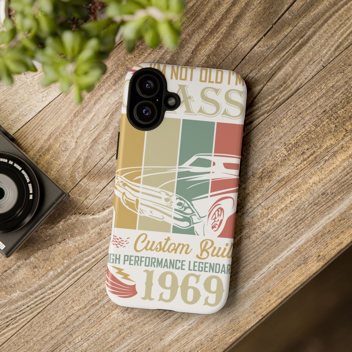 Vintage Classic Car Tough Case - Retro 1969 Design