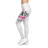 Empowering Women's Casual Leggings - Her Fight is Our Fight, Breast Cancer Awareness, Fitness Wear, Everyday Comfort, Inspirational [...]