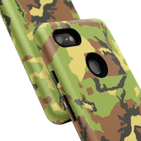 Camo Tough Phone Case - Durable Military Style Cover for Adventure Lovers