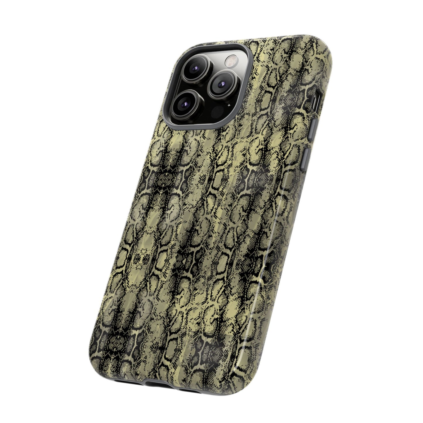 Snake Pattern Phone Case – Tough & Stylish Protection for Your Device  Show off your wild side while keeping your phone protected with this sleek snake pattern case—designed for both fashion and function.