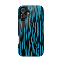 Zebra Print Magnetic Tough Case for iPhone - Durable & Stylish Phone Protection